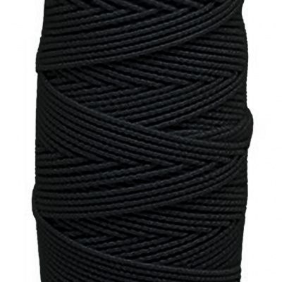 Нитка - резинка Спандекс 25 м (уп-10шт)-чёрные - купить в Биробиджане. Цена: 36.02 руб.