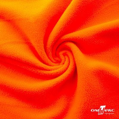 Флис DTY 240г/м2, люминесцентно-оранжевый, 150см (2,77 м/кг) - купить в Биробиджане. Цена 640.46 руб.