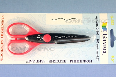 Ножницы G-502 детские 165 мм - купить в Биробиджане. Цена: 292.21 руб.