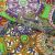 Плательная ткань "Фламенко" 25.1, 80 гр/м2, шир.150 см, принт этнический - купить в Биробиджане. Цена 243.96 руб.