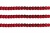 Пайетки "ОмТекс" на нитях, SILVER-BASE, 6 мм С / упак.73+/-1м, цв. 3 - красный - купить в Биробиджане. Цена: 468.37 руб.