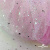 Сетка Фатин Глитер Спейс, 12 (+/-5) гр/м2, шир.150 см, 16-12/розовый - купить в Биробиджане. Цена 202.08 руб.
