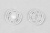 Кнопки пришивные пластиковые 15 мм, блистер 24шт, цв.-прозрачные - купить в Биробиджане. Цена: 68.79 руб.