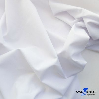 Ткань сорочечная Илер 100%полиэстр, 120 г/м2 ш.150 см, цв.белый - купить в Биробиджане. Цена 290.24 руб.