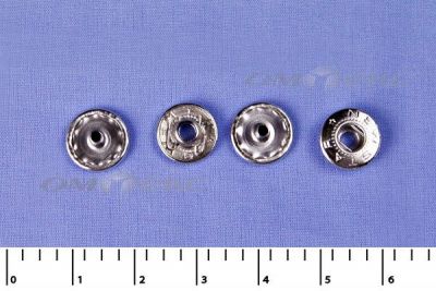 Кнопки металл Ф-12,5 (1440 +/-20 шт) "альфа" никель с рисунком - купить в Биробиджане. Цена: 2 853.69 руб.