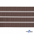 Репсовая лента 005, шир. 6 мм/уп. 50+/-1 м, цвет коричневый - купить в Биробиджане. Цена: 88.45 руб.