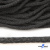 Шнур плетеный d-6 мм круглый, 70% хлопок 30% полиэстер, уп.90+/-1 м, цв.1088-т.серый - купить в Биробиджане. Цена: 594 руб.