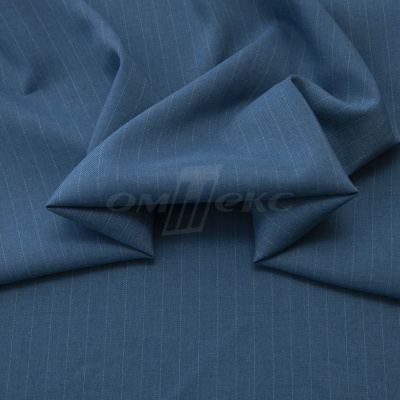 Костюмная ткань "Жаклин", 188 гр/м2, шир. 150 см, цвет серо-голубой - купить в Биробиджане. Цена 430.84 руб.