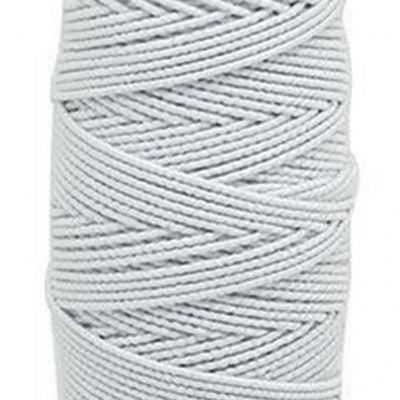 Нитка - резинка Спандекс 25 м (уп-10шт)-белые - купить в Биробиджане. Цена: 35.65 руб.