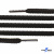 Шнурки #106-09, круглые 130 см, цв.чёрный - купить в Биробиджане. Цена: 21.92 руб.
