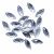 Стразы пришивные акриловые арт.#45/16 - "Кристал", 10х23 мм - купить в Биробиджане. Цена: 1 руб.