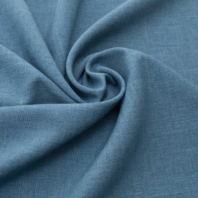 Ткань костюмная габардин "Меланж" 6107А, 172 гр/м2, шир.150см, цвет голубой - купить в Биробиджане. Цена 299.21 руб.