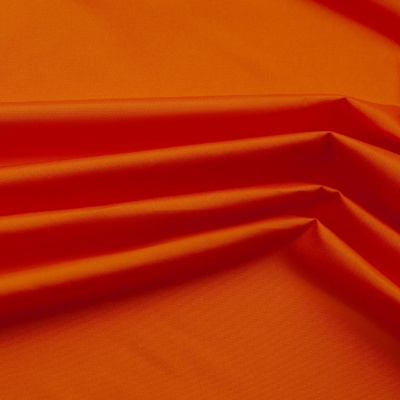Курточная ткань Дюэл (дюспо) 16-1359, PU/WR/Milky, 80 гр/м2, шир.150см, цвет оранжевый - купить в Биробиджане. Цена 141.80 руб.