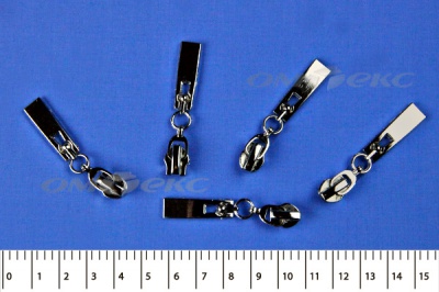 Слайдер декоративный, металлический №1/спираль Т7/никель - купить в Биробиджане. Цена: 6.29 руб.