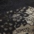 Кружевное полотно #4007, 145 гр/м2, шир.150см, цвет чёрный - купить в Биробиджане. Цена 347.66 руб.