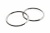Кольцо металлическое №40 мм, цв.-никель - купить в Биробиджане. Цена: 4.49 руб.