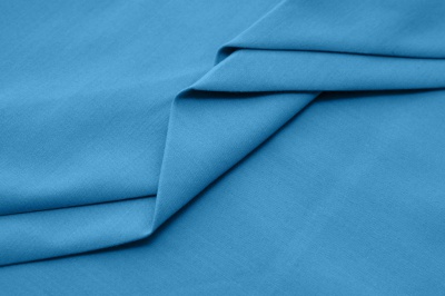 Ткань сорочечная стрейч 18-4535, 115 гр/м2, шир.150см, цвет бирюза - купить в Биробиджане. Цена 285.04 руб.