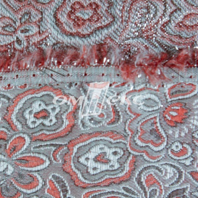 Ткань костюмная жаккард, 135 гр/м2, шир.150см, цвет красный№12 - купить в Биробиджане. Цена 446.43 руб.