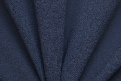 Костюмная ткань с вискозой "Бриджит", 210 гр/м2, шир.150см, цвет т.синий - купить в Биробиджане. Цена 570.73 руб.