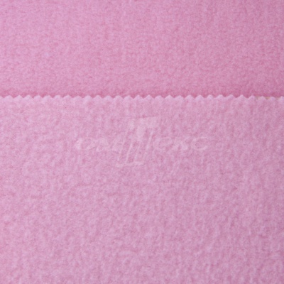Флис окрашенный 15-2215, 250 гр/м2, шир.150 см, цвет светло-розовый - купить в Биробиджане. Цена 580.31 руб.