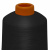 Нитки текстурированные кручёные, намот. 15 000 м, цвет чёрный - купить в Биробиджане. Цена: 237.24 руб.