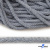 Шнур плетеный d-6 мм круглый, 70% хлопок 30% полиэстер, уп.90+/-1 м, цв.1086-голубой - купить в Биробиджане. Цена: 588 руб.