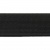 Резинка 25 мм Тканая, 13,75 гр/п.м, (бобина 25 +/-0,5 м) - черная  - купить в Биробиджане. Цена: 11.67 руб.