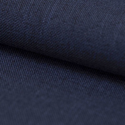 Ткань костюмная габардин "Меланж" 6095B, 172 гр/м2, шир.150см, цвет т.синий/Navy - купить в Биробиджане. Цена 284.20 руб.