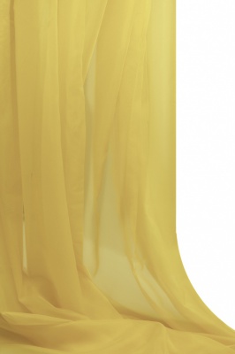 Портьерный капрон 12-0826, 47 гр/м2, шир.300см, цвет св.жёлтый - купить в Биробиджане. Цена 137.27 руб.