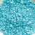 0404-5146-Полубусины пластиковые круглые "ОмТекс", 6 мм, (уп.50гр=840+/-5шт), цв.086-бл.бирюза - купить в Биробиджане. Цена: 63.86 руб.