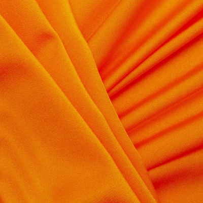 Бифлекс плотный col.716, 210 гр/м2, шир.150см, цвет оранжевый - купить в Биробиджане. Цена 653.26 руб.