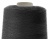 Швейные нитки (армированные) 28S/2, нам. 2 500 м, цвет чёрный - купить в Биробиджане. Цена: 139.91 руб.