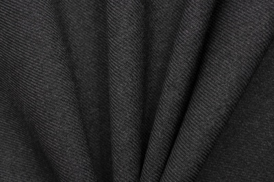 Ткань костюмная 25505 2003, 265 гр/м2, шир.150см, цвет т.серый - купить в Биробиджане. Цена 423.01 руб.