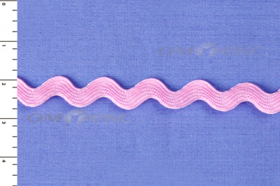 Тесьма плетеная "Вьюнчик"/бл.розовый - купить в Биробиджане. Цена: 37.25 руб.