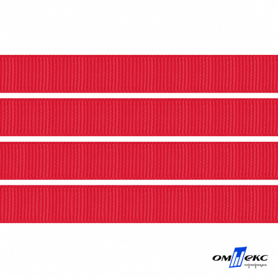 Репсовая лента 012, шир. 6 мм/уп. 50+/-1 м, цвет красный - купить в Биробиджане. Цена: 87.54 руб.