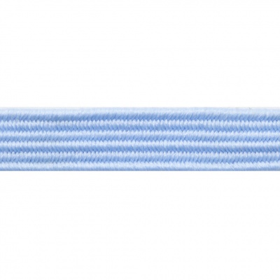 Резиновые нити с текстильным покрытием, шир. 6 мм ( упак.30 м/уп), цв.- 108-голубой - купить в Биробиджане. Цена: 155.22 руб.