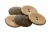 Деревянные украшения для рукоделия пуговицы "Кокос" #2 - купить в Биробиджане. Цена: 33.11 руб.